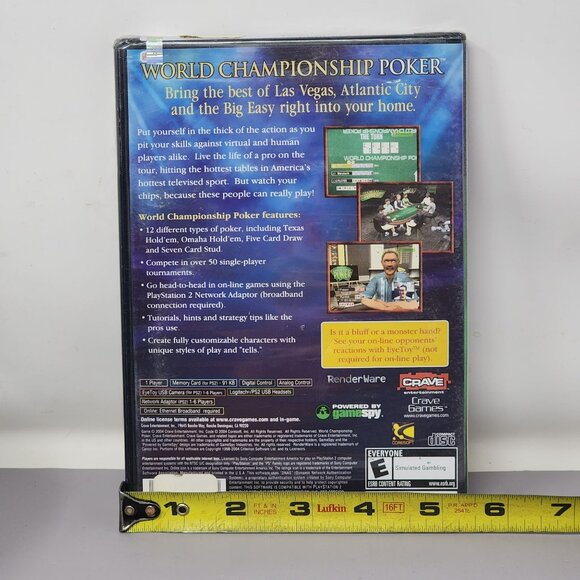 World Championship Poker PlayStation‎ 2 Greatest Hits Game - Picture 4 of 5